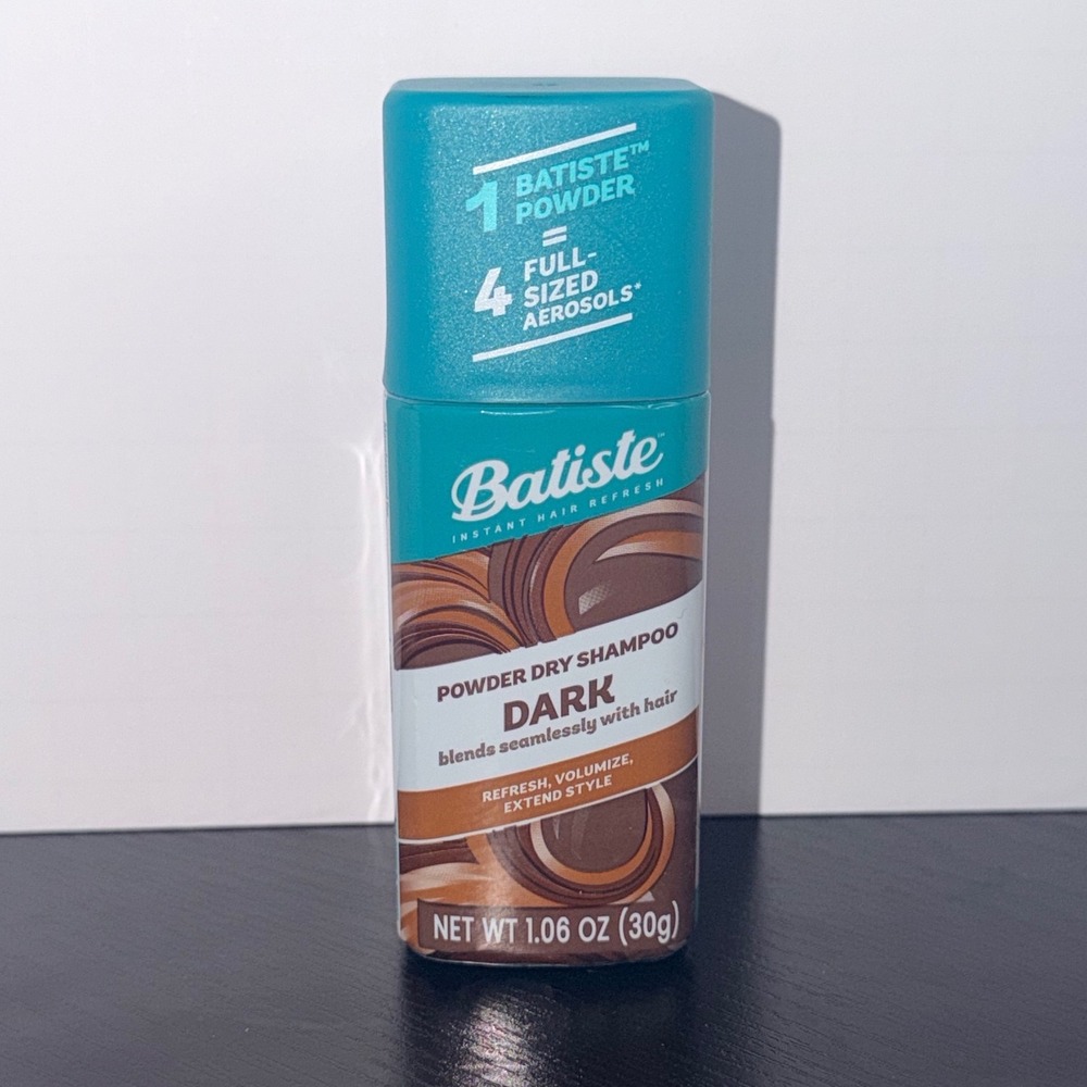 Batiste Powder Dry Shampoo Dark Tinted Volumizing Hair Refresh New